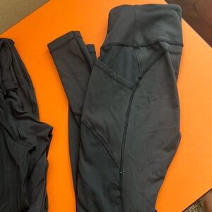 Lot of 3 women Lululemon pants black